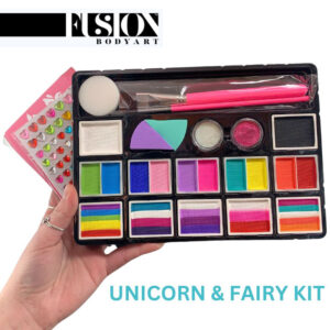 Pintura Kit paleta Unicornio y Hada Unicorn and Fairy Maquillaje